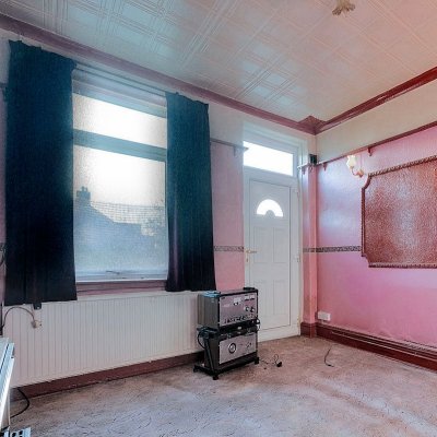 Radio Britannia Medium Wave transmitter in the cleared Britannia House